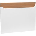 Box Packaging Corrugated Jumbo Fold-Over Mailers, 38"L x 26"W x 1"H, White M38261